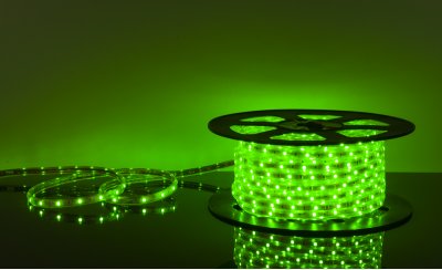 Светодиодная лента Elektrostandard LSTR002 220V 7,2W IP65 зеленый
