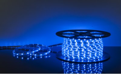 Светодиодная лента Elektrostandard LSTR002 220V 7,2W IP65 синий