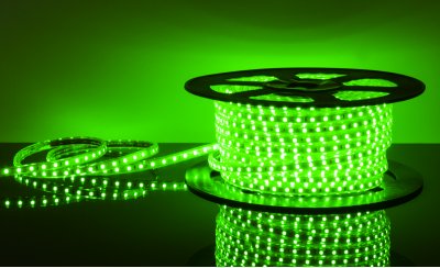 Светодиодная лента Elektrostandard LSTR003 220V 14,4W IP65 зеленый