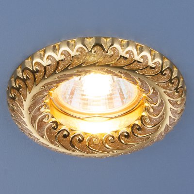 Точечный светильник Elektrostandard 7001 MR16 GD золотой блеск/золото