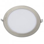 Встраиваемый потолочный светодиодный светильник Elektrostandard DLR001 18W 4200K сатин никель SN