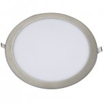 Встраиваемый потолочный светодиодный светильник Elektrostandard DLR001 24W 4200K сатин никель SN