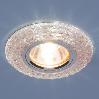 

Встраиваемый потолочный светильник со светодиодной подсветкой Elektrostandard 2180 MR16 PK розовый, 2180 MR16 PK розовый