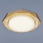 Встраиваемый точечный светильник Elektrostandard 1065 GX53 GD золото