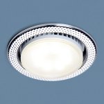 Встраиваемый точечный светильник Elektrostandard 1066 GX53 CH хром