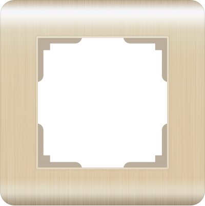 

Рамка на 1 пост (шампань) Werkel WL12-Frame-01, WL12-Frame-01