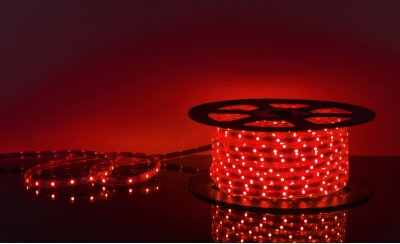 Светодиодная лента Elektrostandard LSTR002 220V 7,2W IP65 красный