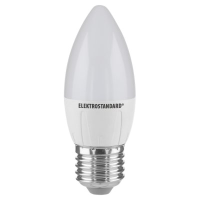 

Лампа светодиодная свеча СD LED 6W 6500K E27 Электростандарт, СD LED 6W 6500K E27