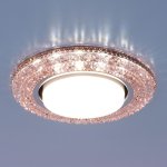 Точечный светильник со светодиодами 3030 GX53 PK розовый Elektrostandard