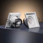 Алюминиевый точечный светильник 1071/1 MR16 WH белый Elektrostandard