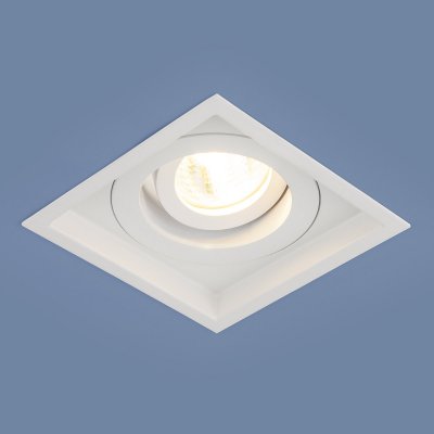 

Алюминиевый точечный светильник Elektrostandard 1071/1 MR16 WH белый, 1071/1 MR16 WH белый