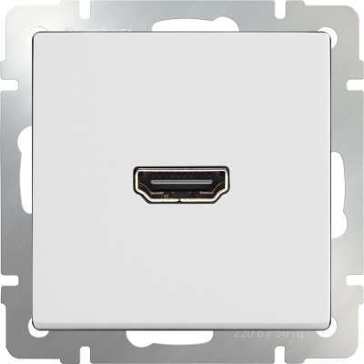 

Розетка HDMI (белый) WL01-60-11 Werkel, WL01-60-11 белый