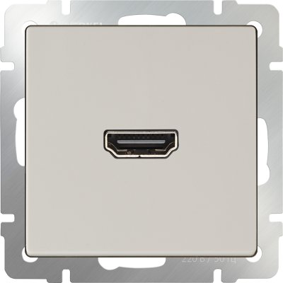 

Розетка HDMI (слоновая кость) WL03-60-11 Werkel, WL03-60-11