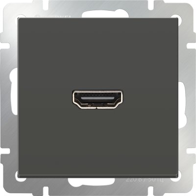 

Розетка HDMI (серо-коричневый) WL07-60-11 Werkel, WL07-60-11 серо-коричневый