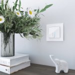 Рамка на 1 пост (белый матовый) WL01-Frame-01 Werkel