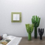 Рамка на 1 пост (фисташковый) WL01-Frame-01 Werkel