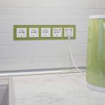 Рамка на 5 постов (фисташковый,стекло) Werkel WL01-Frame-05