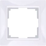 Рамка на 1 пост (белый, basic) Werkel WL03-Frame-01