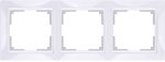 Рамка на 3 поста (белый, basic) WL03-Frame-03 Werkel