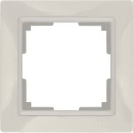 Рамка на 1 пост (слоновая кость, basic) WL03-Frame-01 Werkel