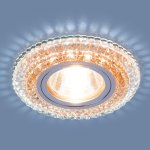 Точечный светодиодный светильник Elektrostandard 2193 MR16 CL/OR прозрачный/оранжевый