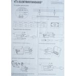Пылевлагозащищенный светодиодный светильник Elektrostandard LTB0201D 60 см 18W