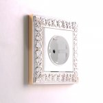 Рамка на 1 пост (белое золото) WL07-Frame-01 Werkel