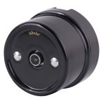 ТВ розетка (черный) Ретро WL18-02-05 Werkel