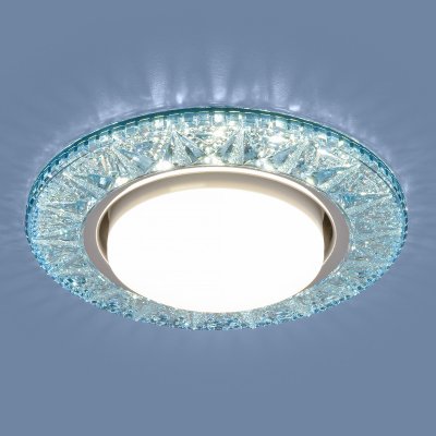 

Точечный светодиодный светильник 3022 GX53 BL лазурный Elektrostandard, 3022 GX53 BL лазурный