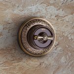 Рамка на 1 пост (бронза) WL70-frame-01 Werkel