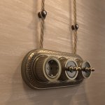 Рамка на 3 поста (бронза) WL70-frame-03 Werkel