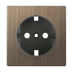Накладка для розетки IP20 (бронзовый) Werkel WL12-SKGS-IP20-CP