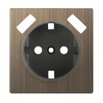 Накладка для USB розетки (бронзовый) WL12-USB-CP Werkel
