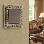 Клавиша для выключателя c подсветкой (бронзовый) WL12-SW-1G-LED-CP Werkel