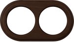 Рамка на 2 поста (венге) WL15-frame-02 Werkel