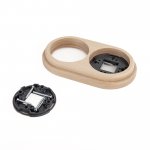 Рамка на 2 поста (светлый бук) Werkel WL15-frame-02