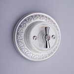 Рамка на 1 пост (жемчужный) WL70-frame-01 Werkel