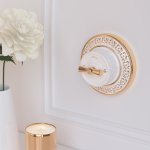 Рамка на 1 пост (белое золото) Werkel WL70-frame-01