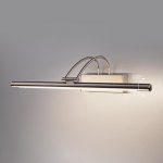 Настенный светодиодный светильник Simple LED MRL LED 10W 1011 IP20  никель Elektrostandard