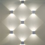 Winner белый уличный настенный светодиодный светильник 1548 TECHNO LED Elektrostandard
