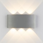Twinky trio серый уличный настенный светодиодный светильник 1551 TECHNO LED Elektrostandard