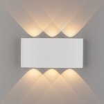 Twinky trio белый уличный настенный светодиодный светильник 1551 TECHNO LED Elektrostandard