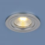 Встраиваемый точечный LED светильник 9902 LED 3W COB SL серебро Elektrostandard