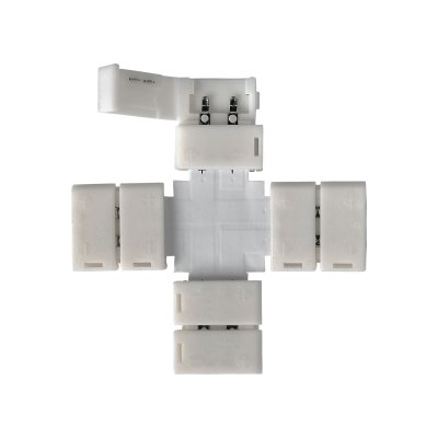

X-образный коннектор для одноцветной светодиодной ленты 5050 (5 шт.) LED 2X Elektrostandard, LED 2X коннектор для 5050 одноцв светодиодной ленты X