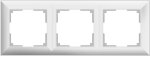 Рамка на 3 поста (белый) WL14-Frame-03 Werkel