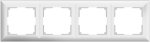 Рамка на 4 поста (белый) WL14-Frame-04 Werkel