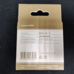 Розетка HDMI (серебряный) WL06-60-11 Werkel