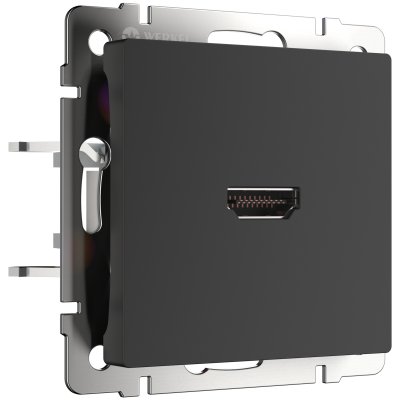 

Розетка HDMI (черный матовый) WL08-60-11 Werkel, WL08-60-11