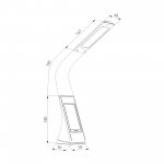 Настольный светодиодный светильник Elara бежевый TL90220 Elektrostandard