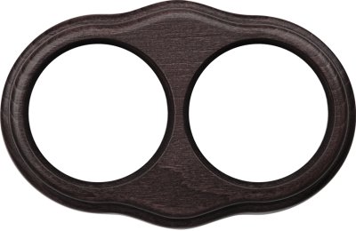 Рамка на 2 поста (венге) WL20-frame-02 Werkel